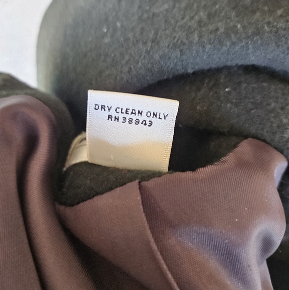 Preston & York Black Trench Coat - Picture 7 of 10